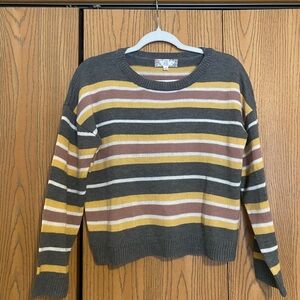 Wild Rose Multicolor Striped Sweater